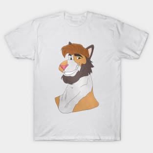 Anthro spotted dog face T-Shirt